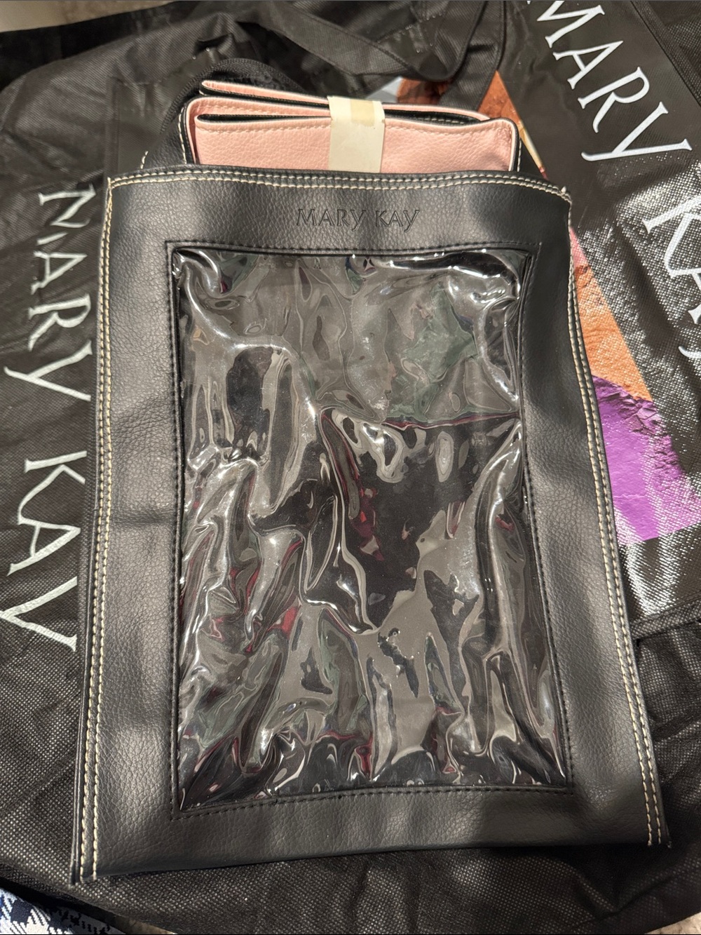Mary Kay Black Pink Catalog Bag